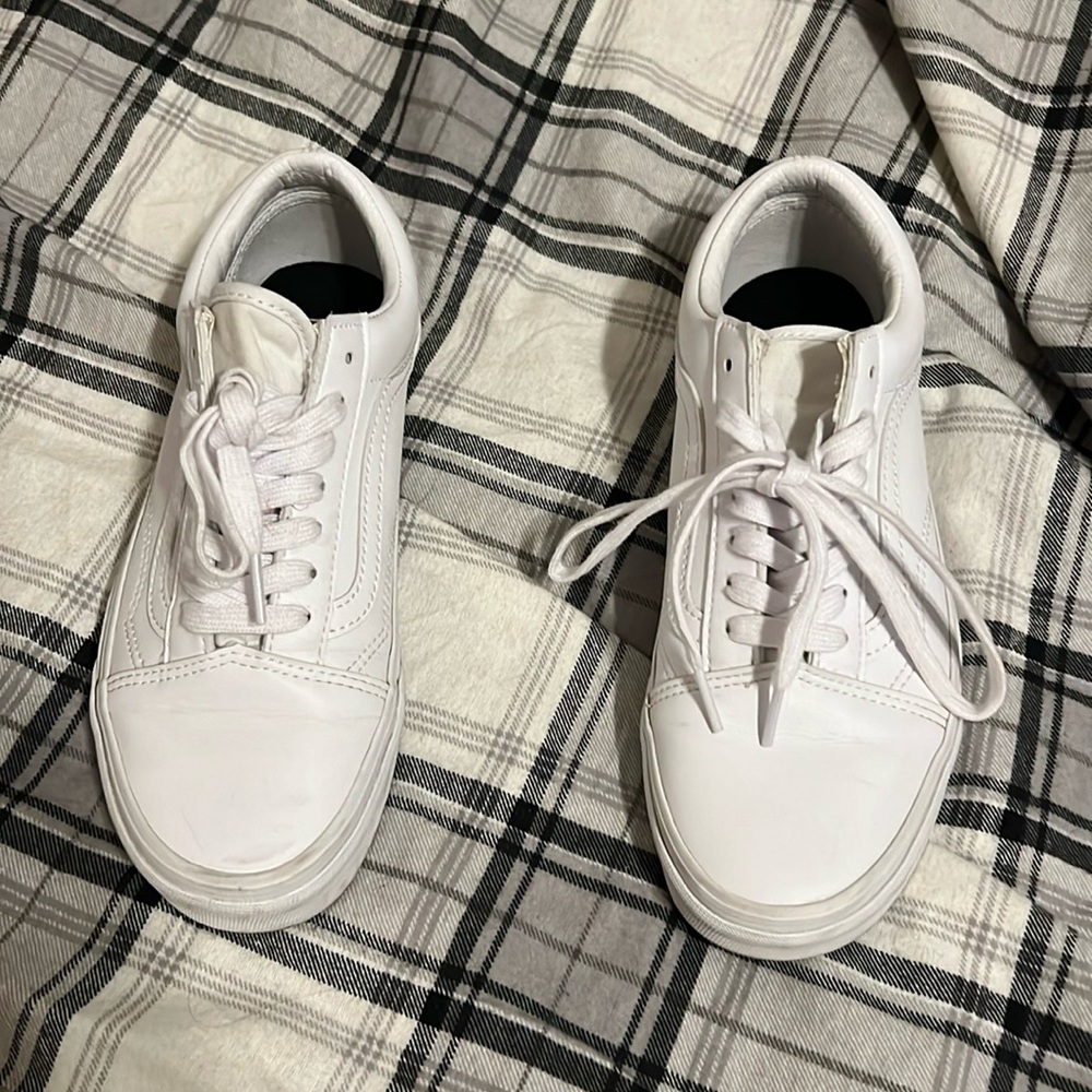 All white vans